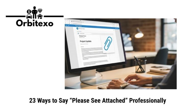 23 Ways to Say “Please See Attached” Professionally