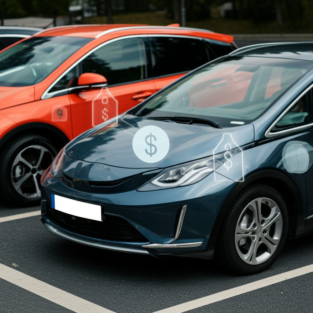 Generate a high-quality, relevant image prompt for an article about: EV Insurance: Is It More Expens
